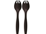 two vertical tupperware serving forks