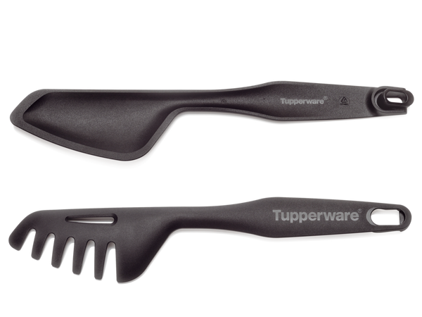 tupperware black tongs