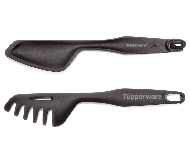 tupperware black tongs