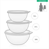 Wonderlier Bowl 3-Pc. Set