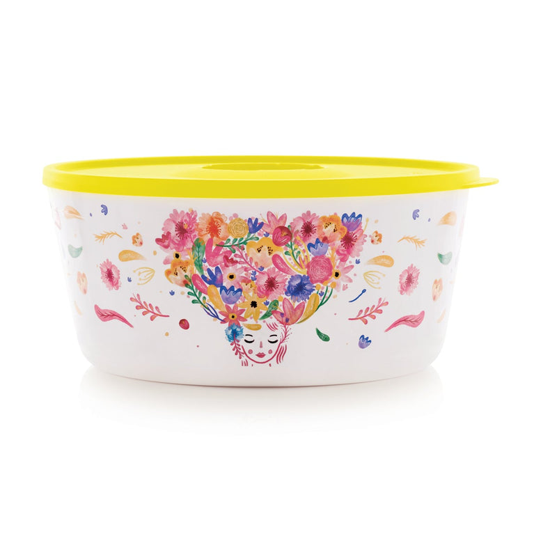 Fanciful Floral Serving Bowl