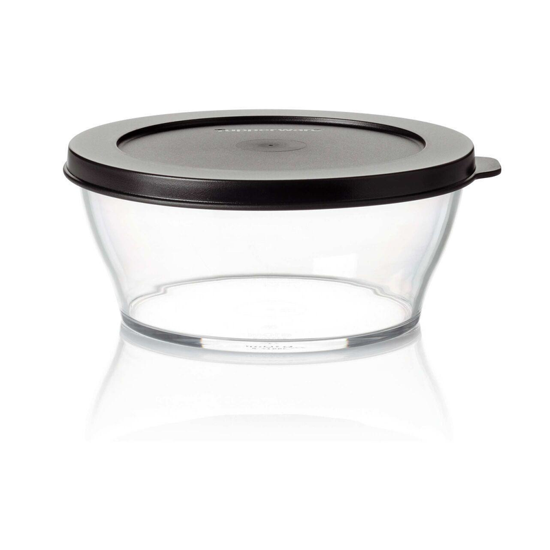 Tupperware Clearly Elegant Small Bowls on white background