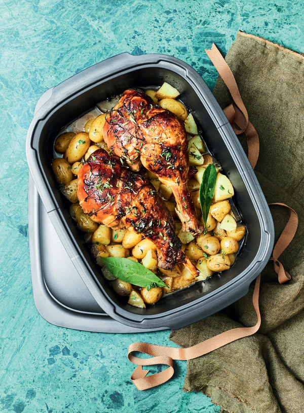 UltraPro 6-Qt./5.7L Roasting Pan with cover